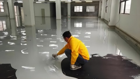 安阳防腐防静电地坪,防腐防静电自流平地坪